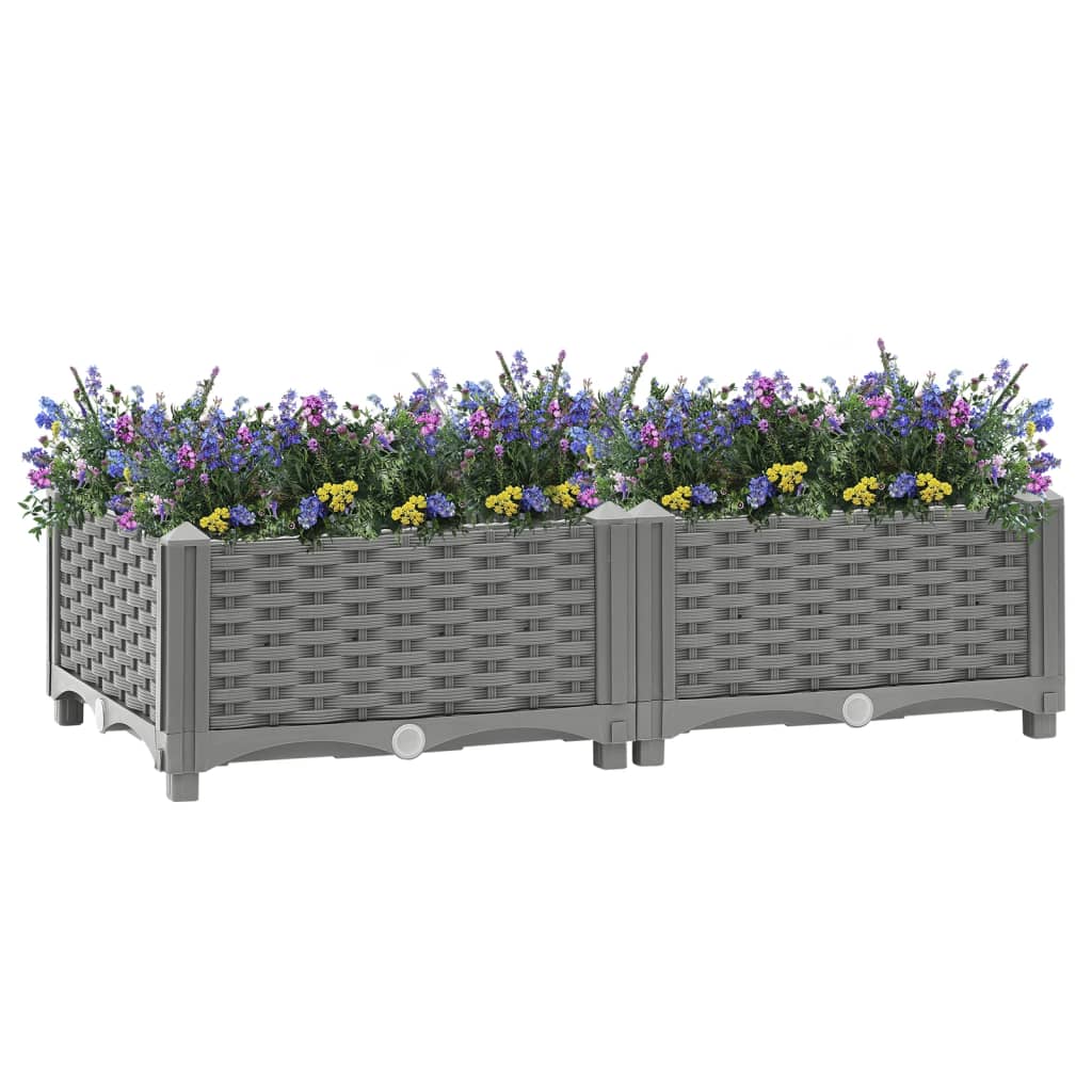 Høybed 80x40x23 cm polypropylen