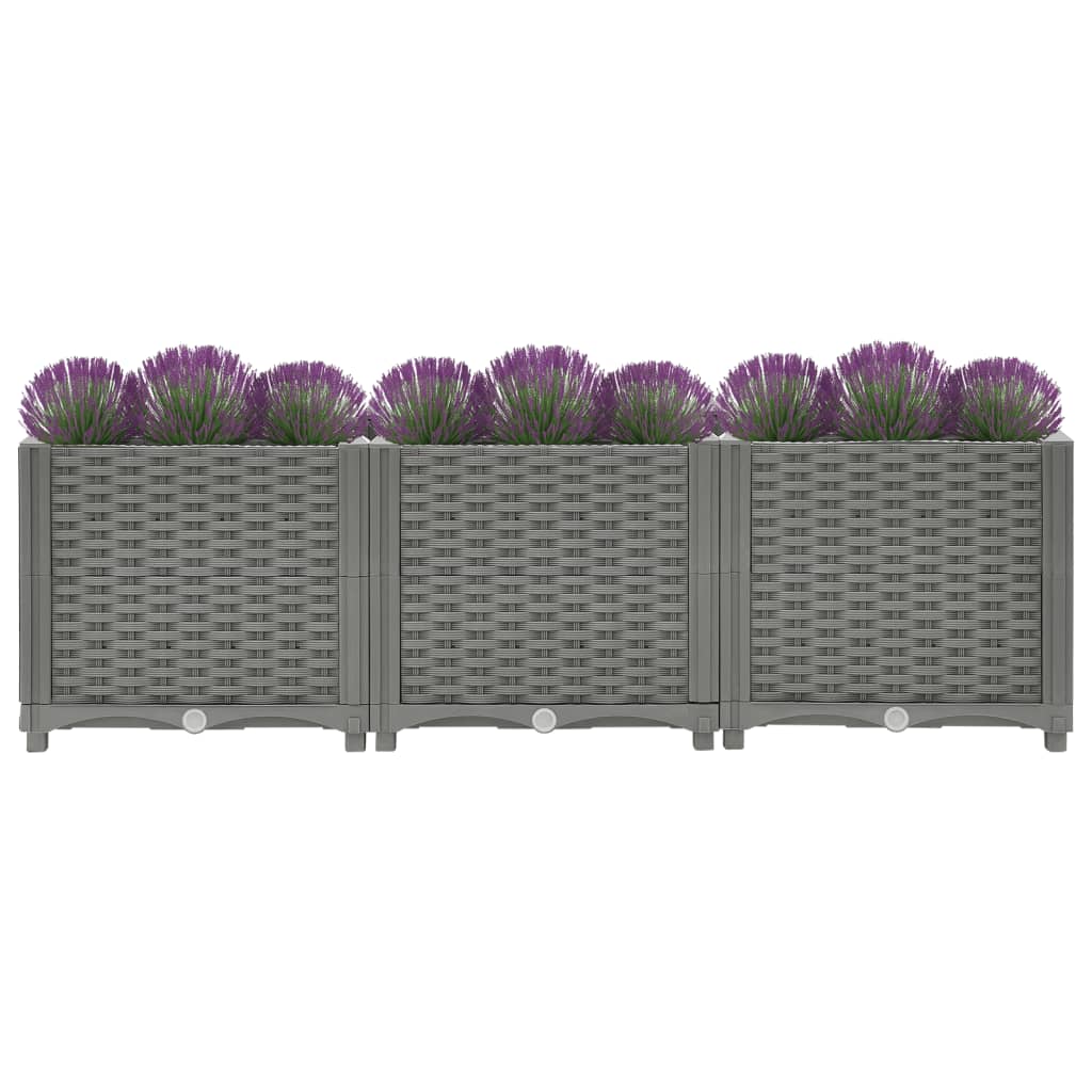 Høybed 120x40x38 cm polypropylen