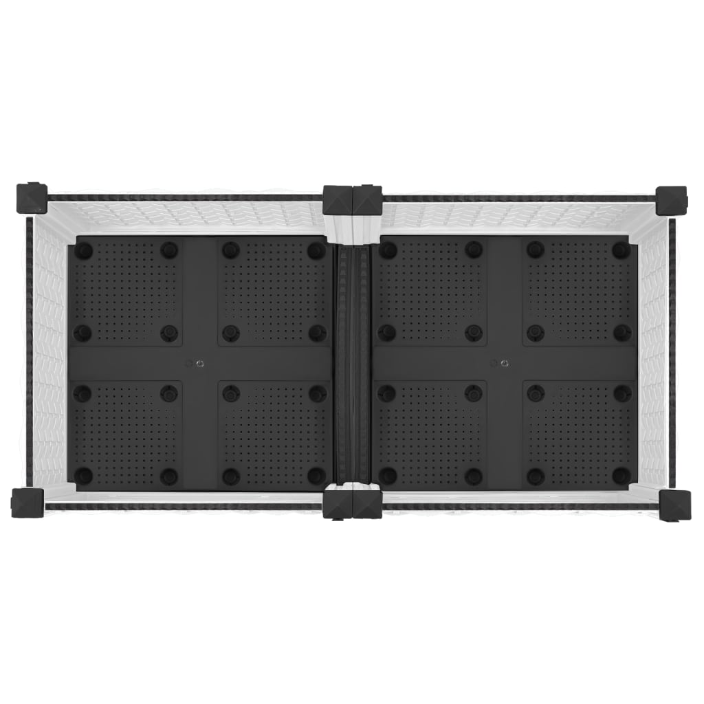 Høybed 80x40x23 cm polypropylen