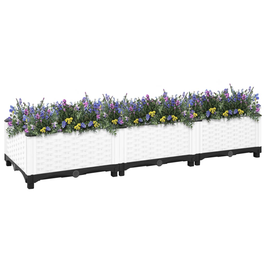 Høybed 120x40x23 cm polypropylen