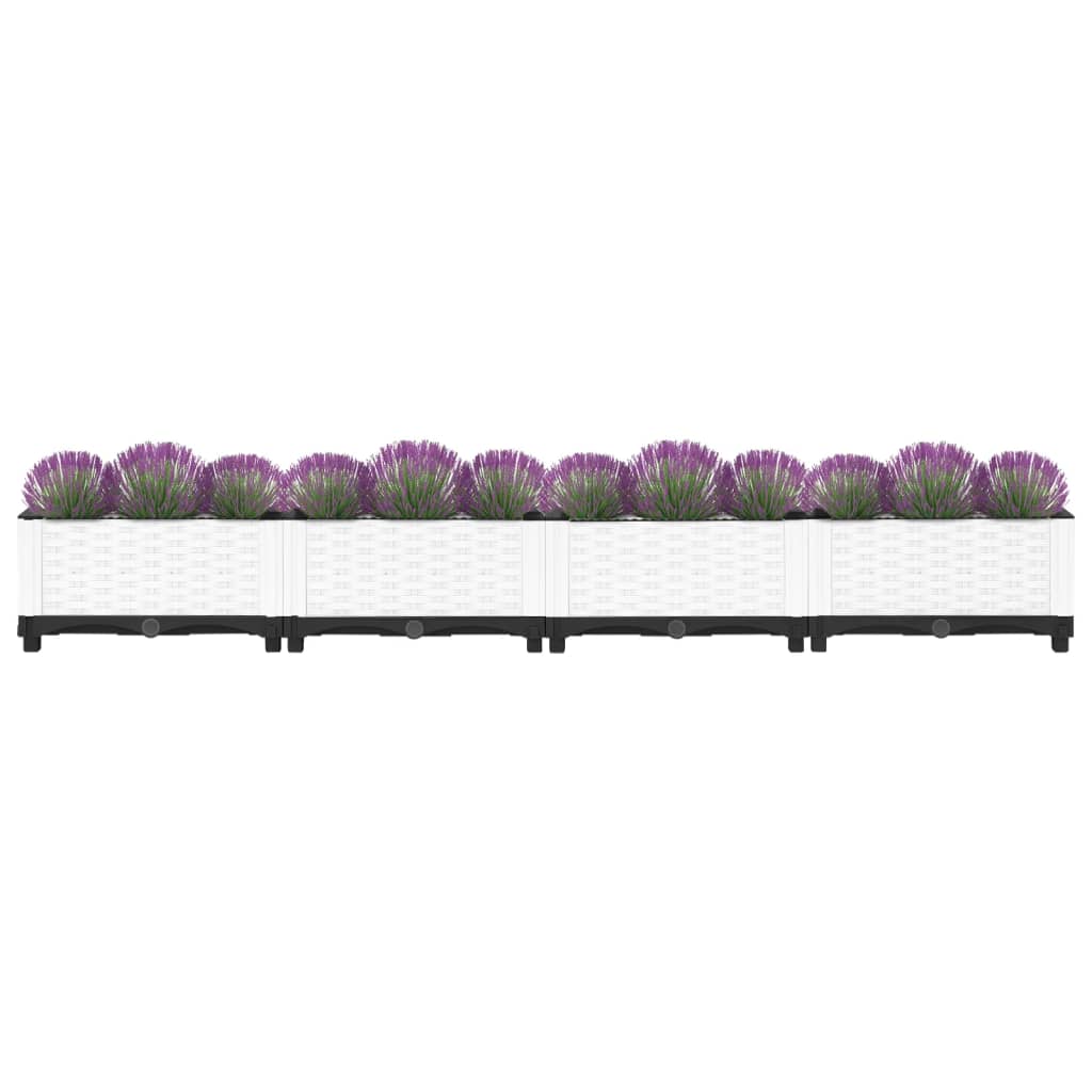 Høybed 160x40x23 cm polypropylen
