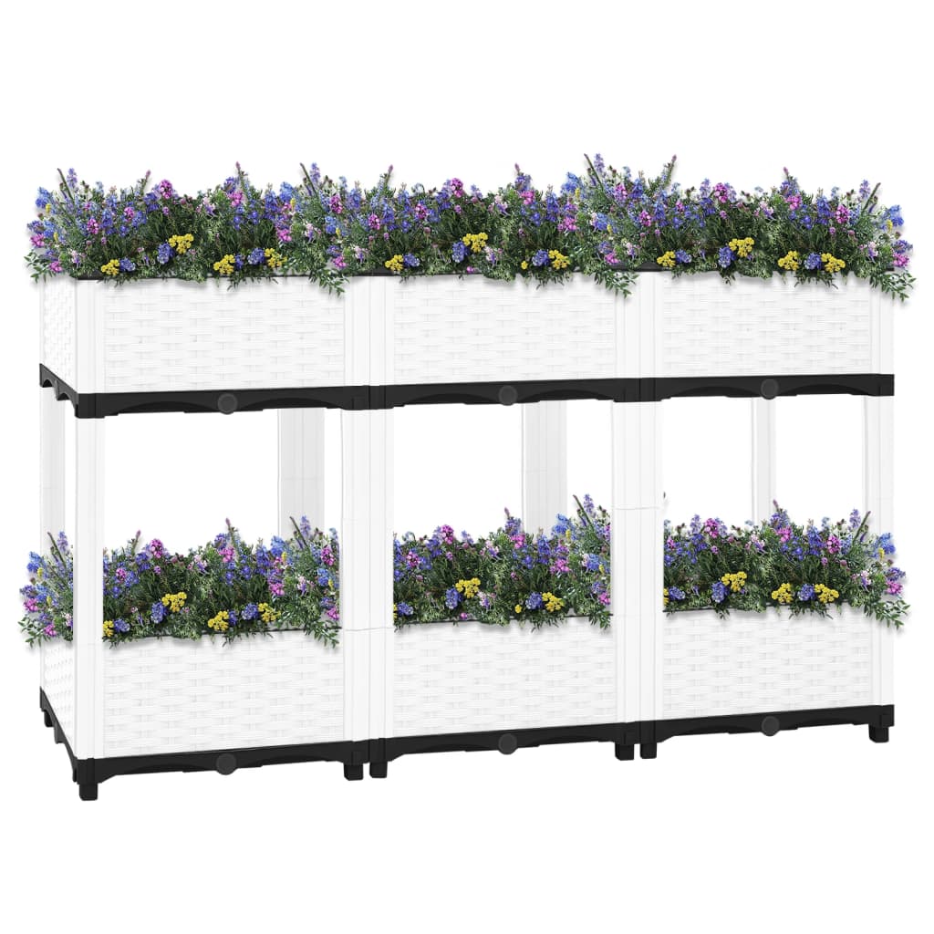 Høybed 120x40x71 cm polypropylen