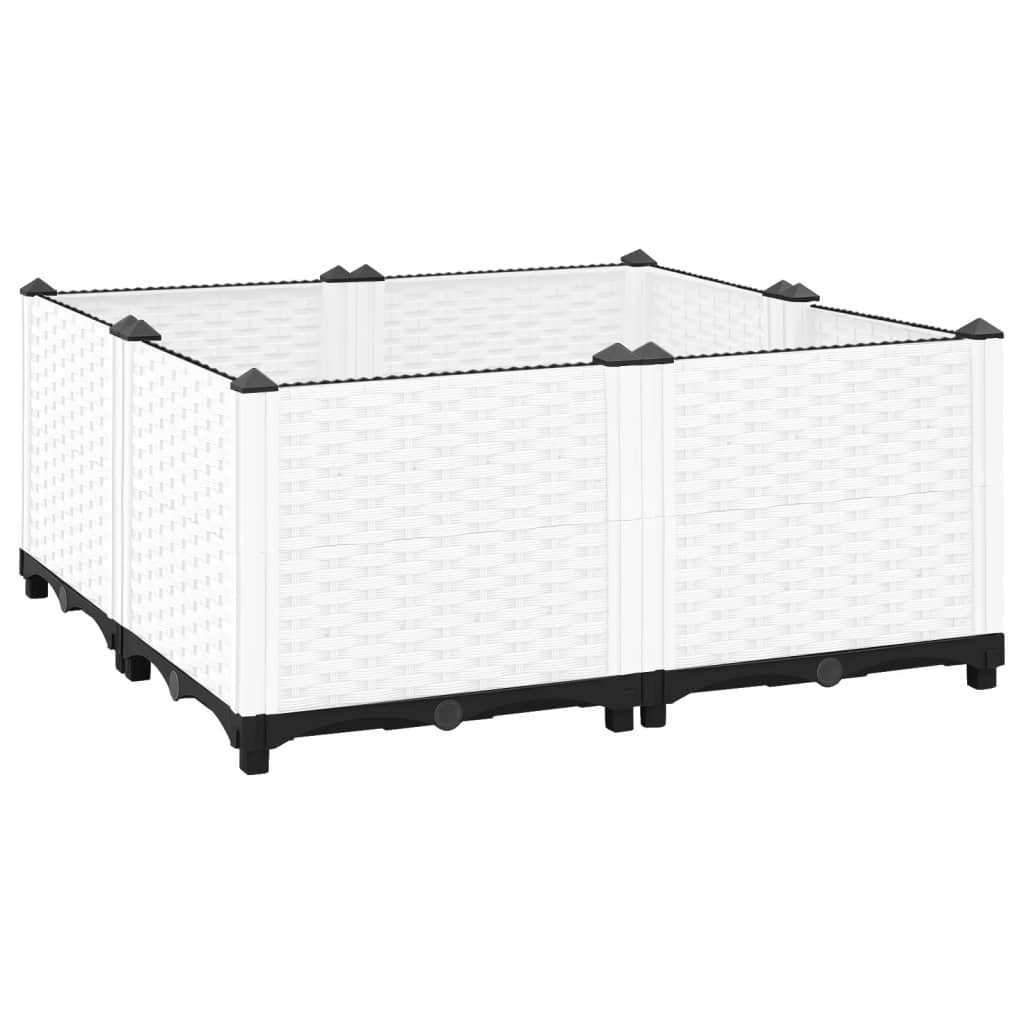 Høybed 80x80x38 cm polypropylen