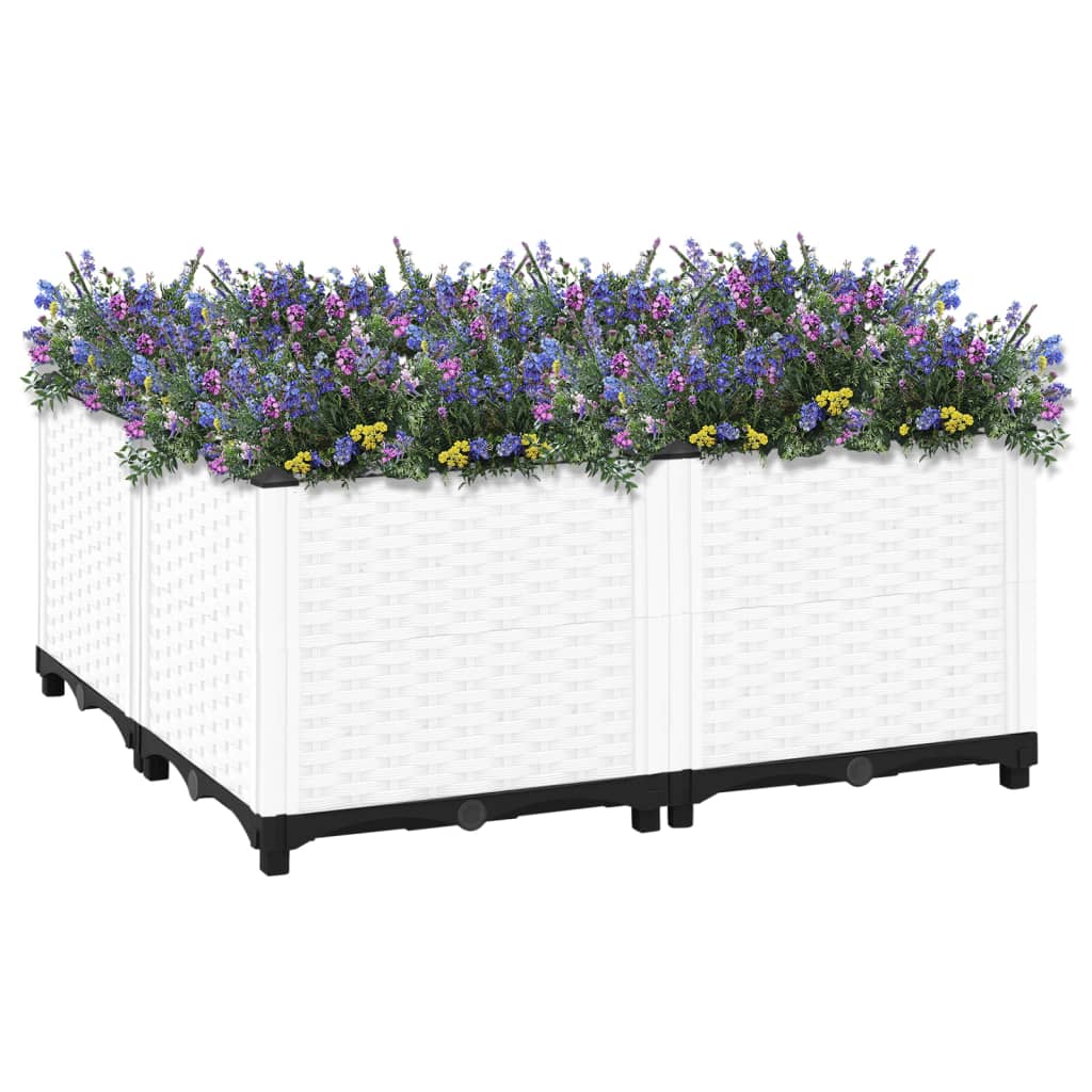 Høybed 80x80x38 cm polypropylen