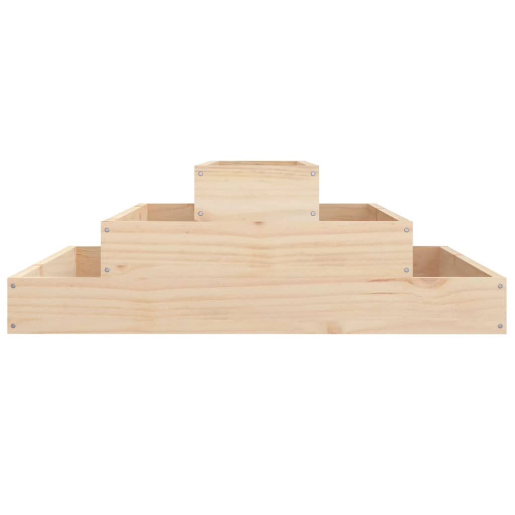Plantekasse 80x80x27 cm heltre furu