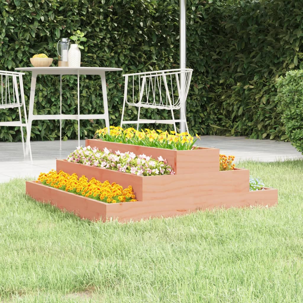 Plantekasse 80x80x27 cm heltre douglasgran