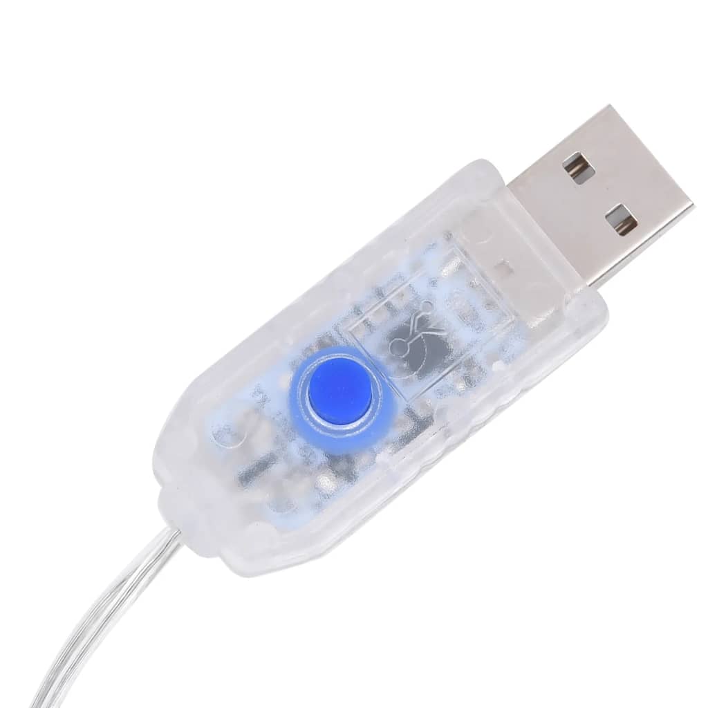 Julereinsdyr 4 stk kaldhvit 160 LED akryl