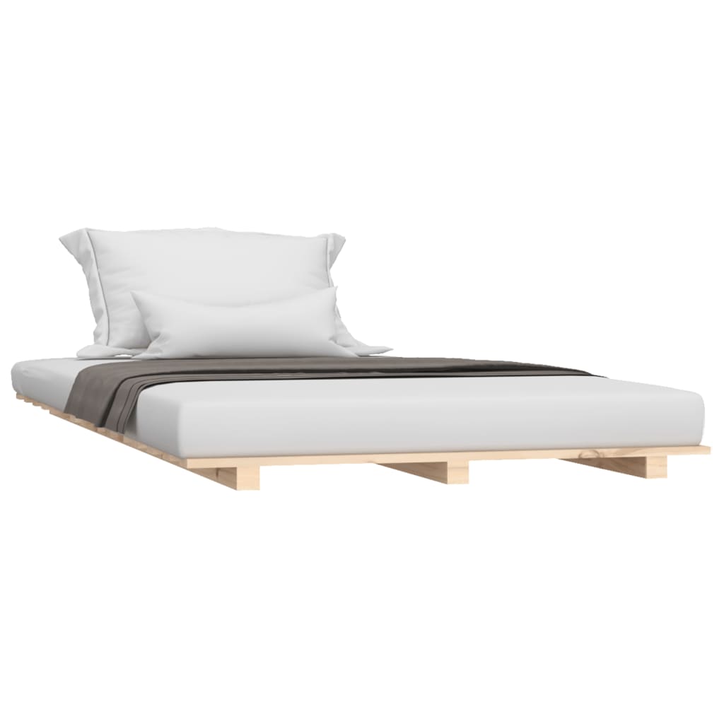 Sengeramme 90x200 cm heltre furu