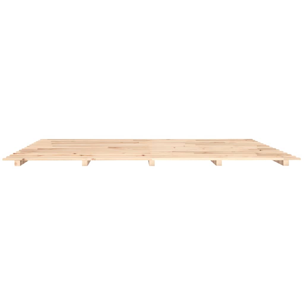 Sengeramme 200x200 cm heltre furu