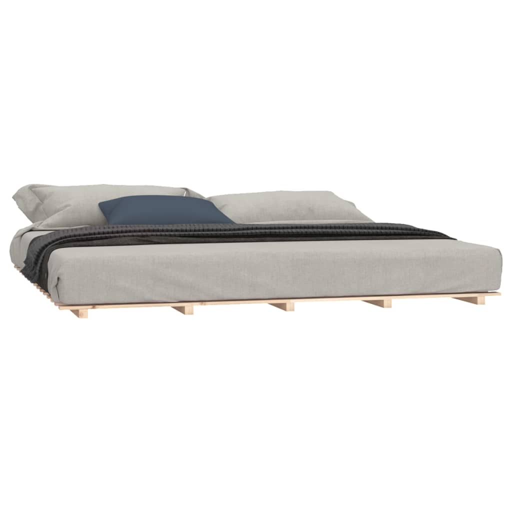 Sengeramme 180x200 cm heltre furu