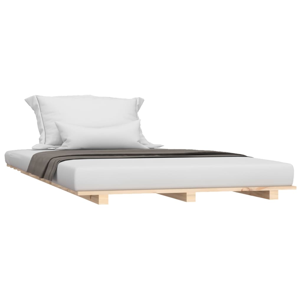 Sengeramme 90x190 cm heltre furu