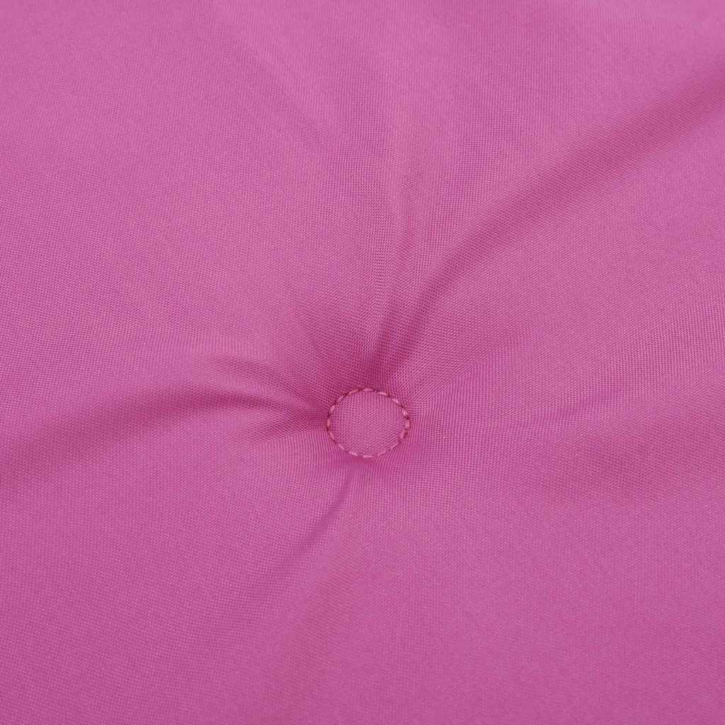 Rosa Hagebenkpute - 100x50x4 cm, Oxford-stoff