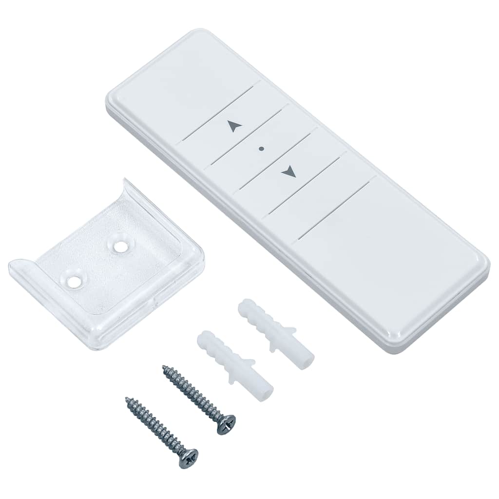 Uttrekkbar markise gul og hvit 5x3 m stoff og aluminium