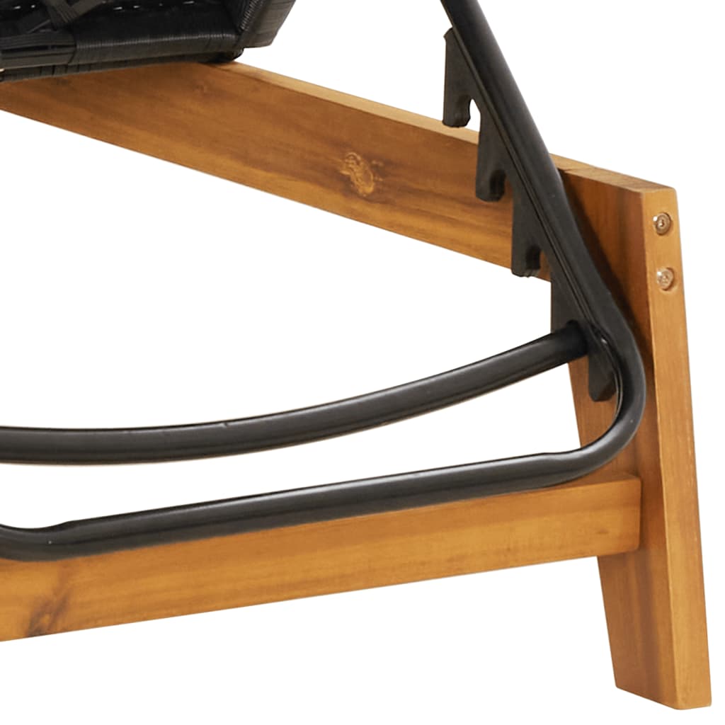 Solseng med bord polyrotting og heltre akasie