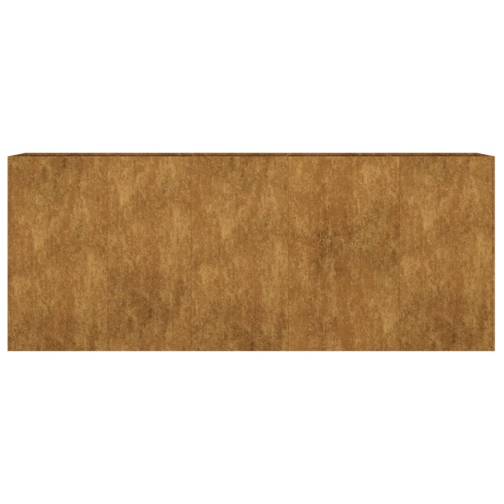Høybed 200x40x80 cm cortenstål