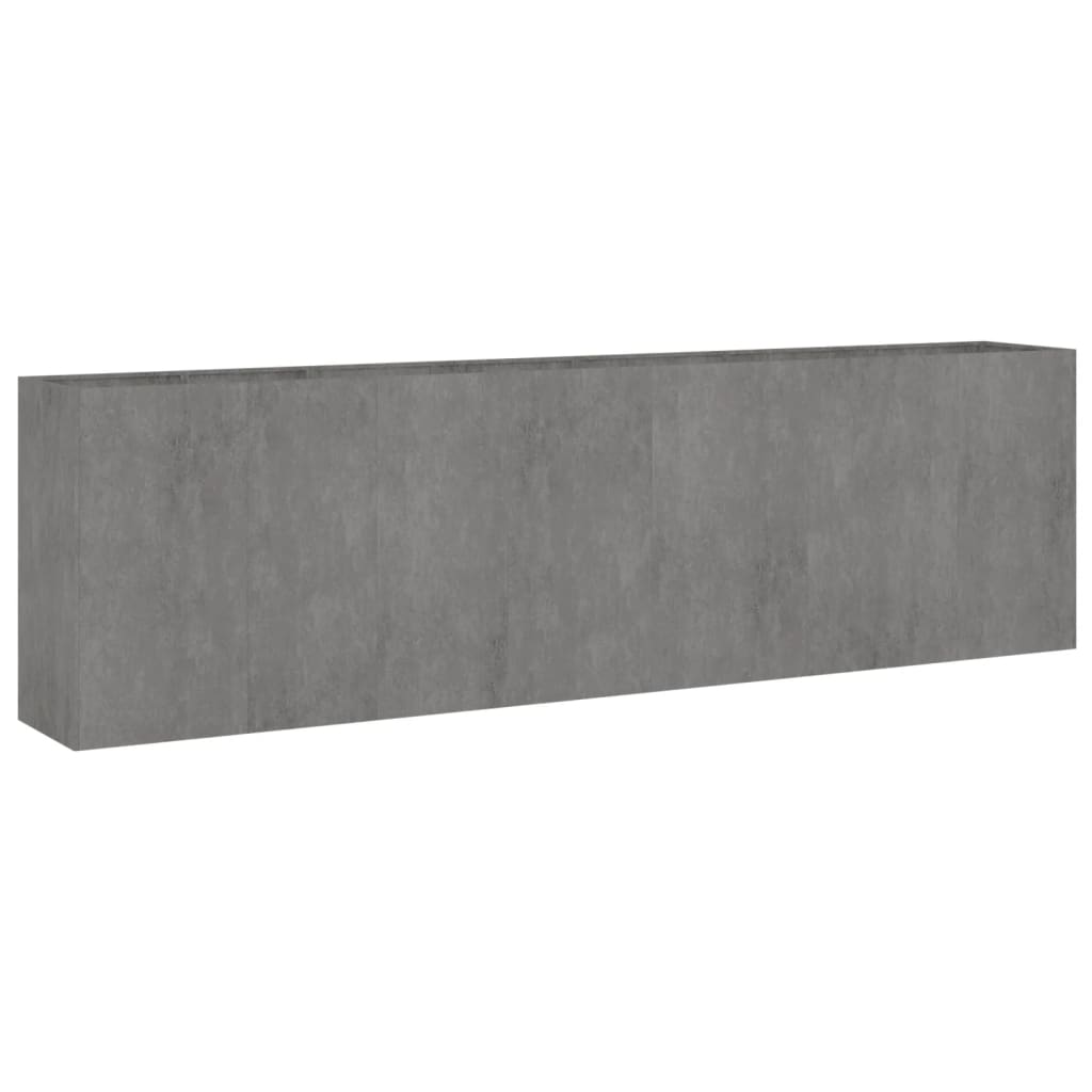Høybed 280x40x80 cm cortenstål