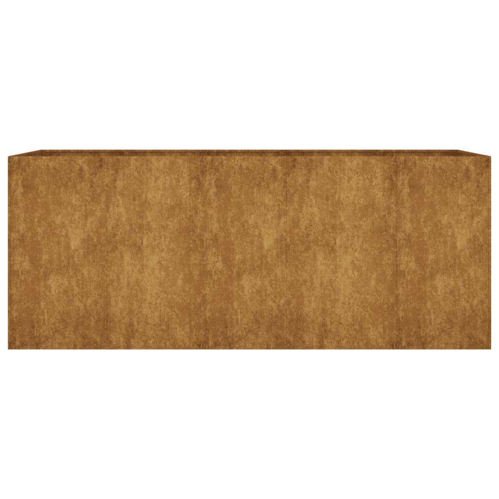 Høybed 200x80x80 cm cortenstål