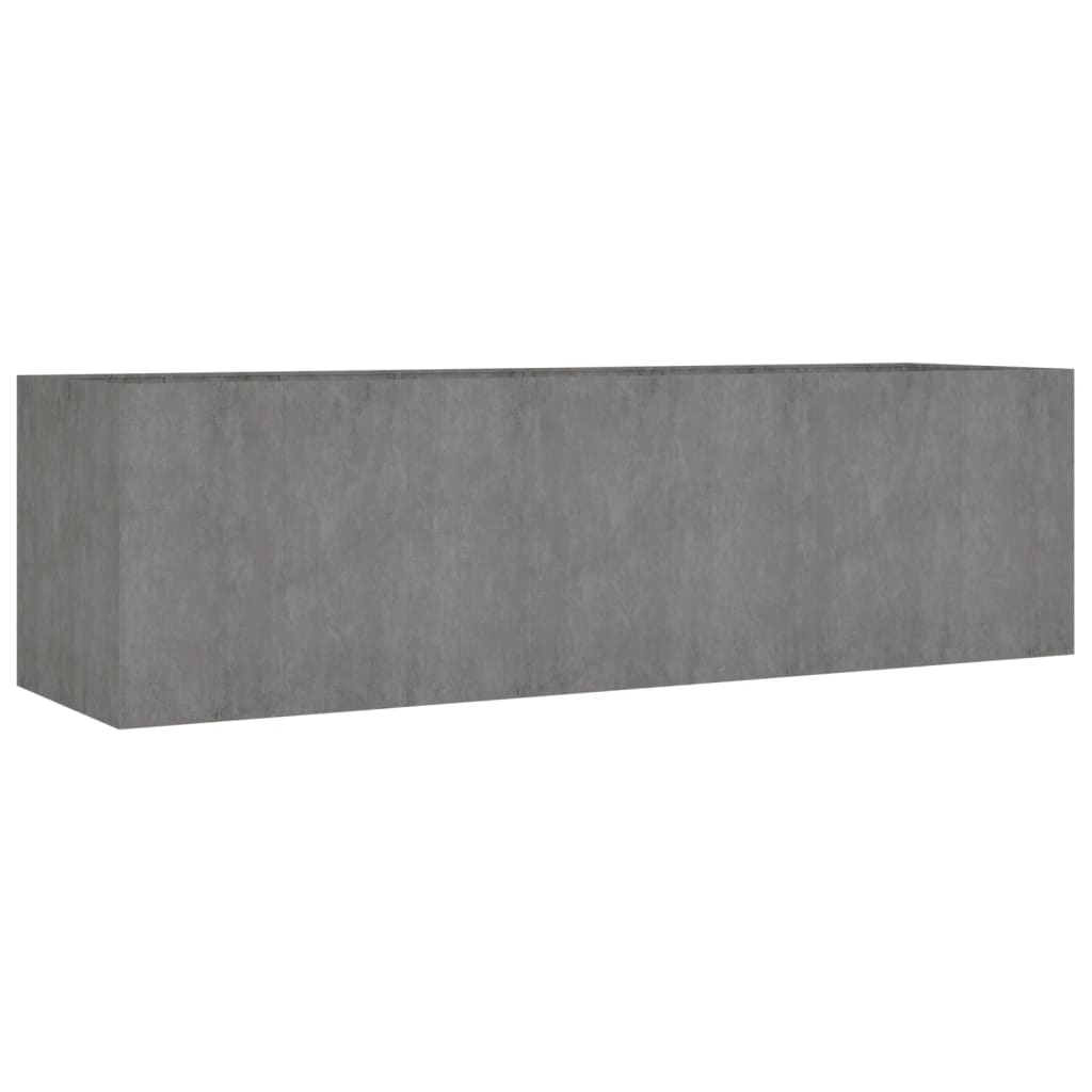 Høybed 280x80x80 cm cortenstål