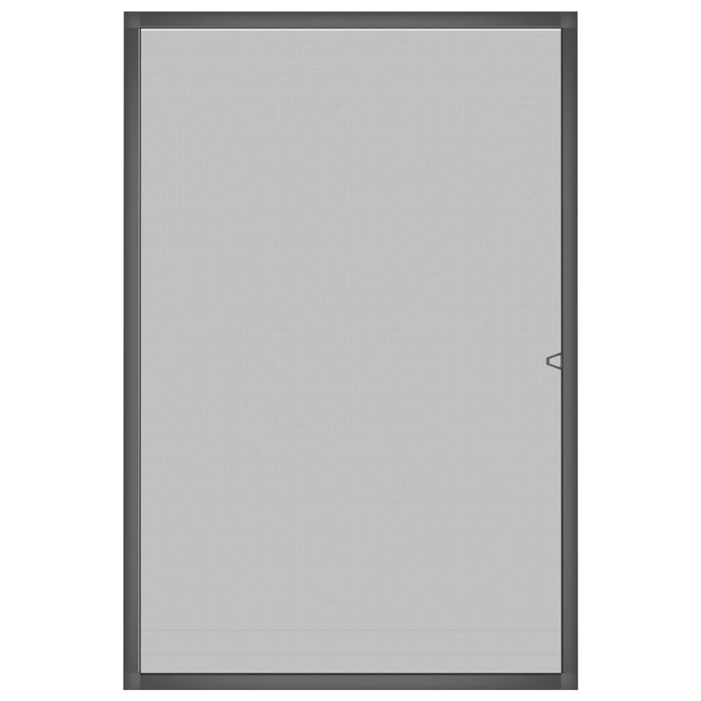Insektskjerm for vindu antrasitt 90x120 cm