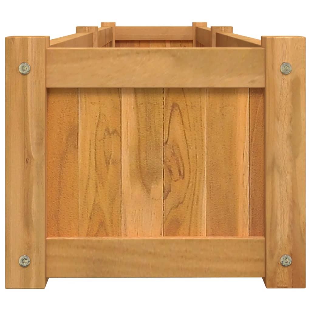 Høybed 150x30x25 cm heltre teak