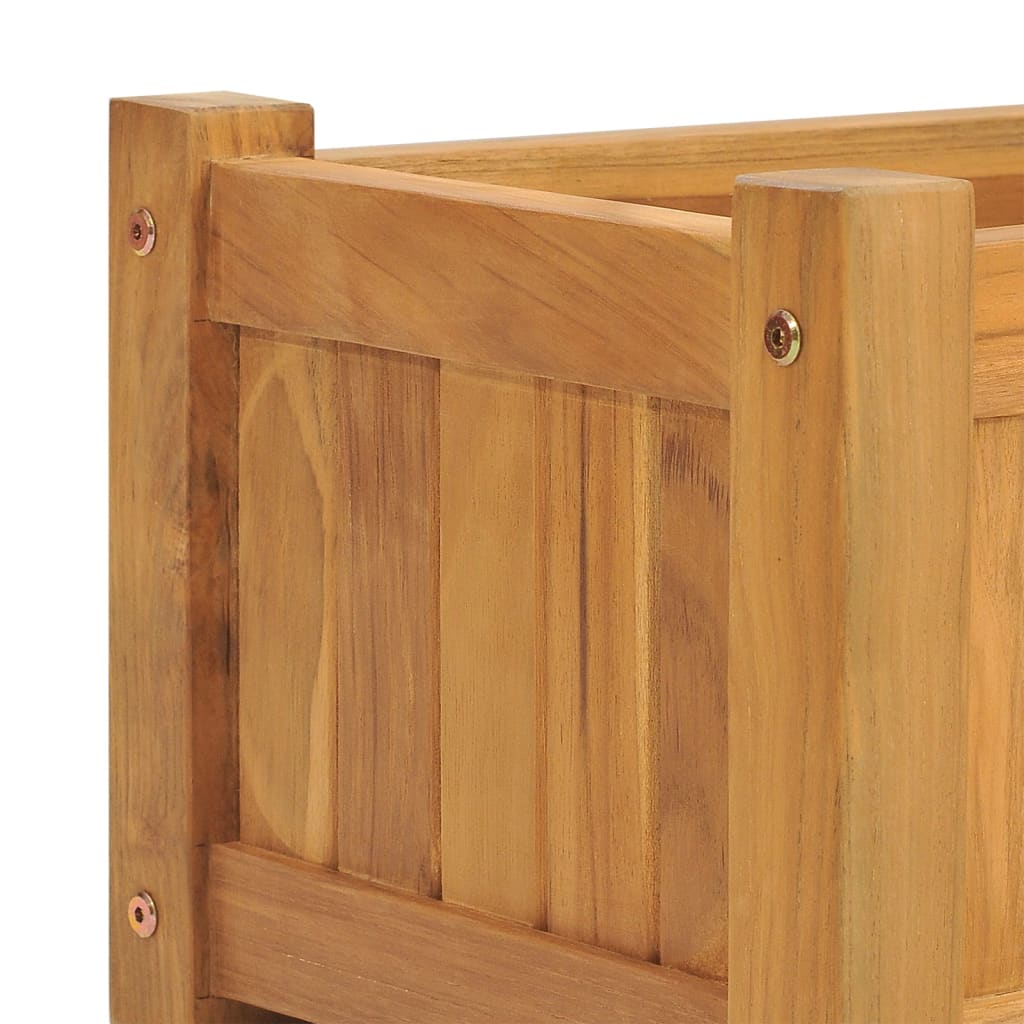 Høybed 150x30x25 cm heltre teak