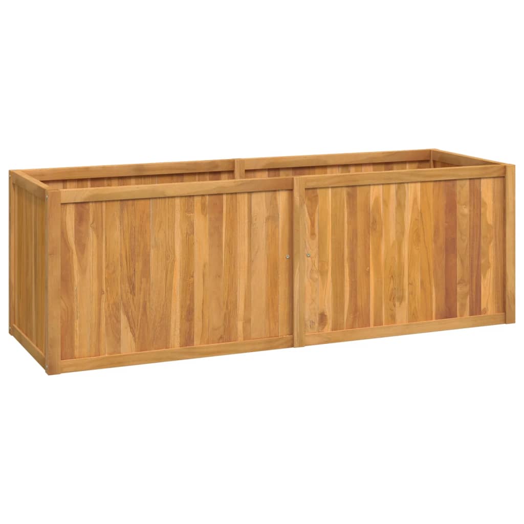 Høybed 150x50x50 cm heltre teak