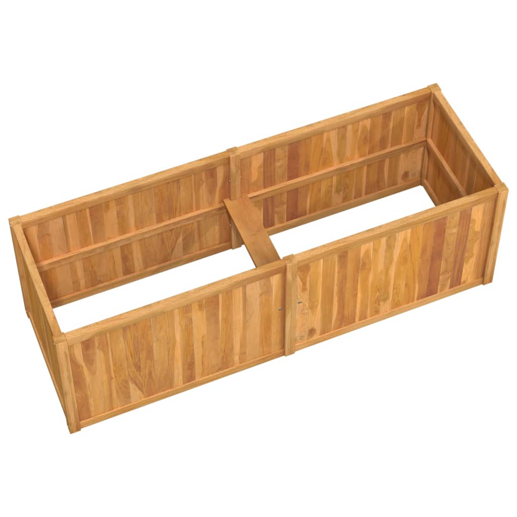 Høybed 150x50x50 cm heltre teak