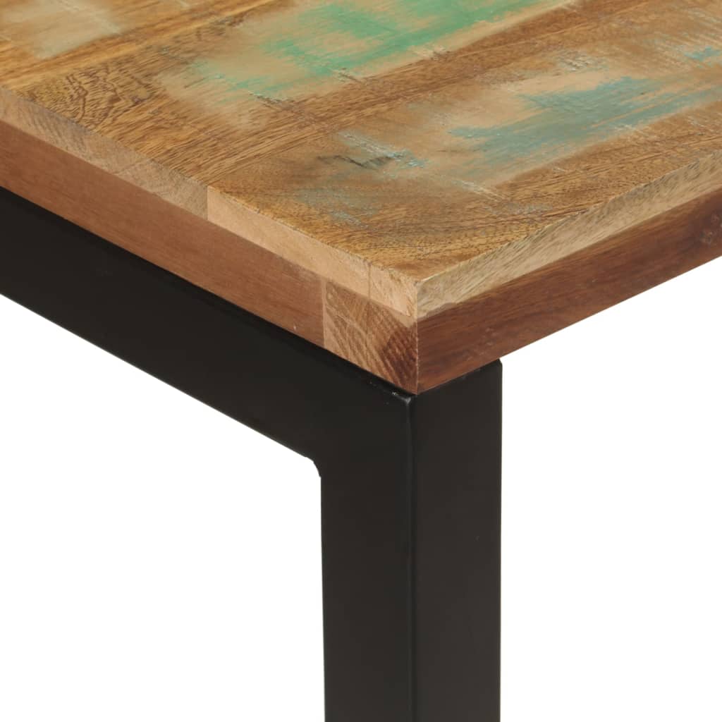 Konsollbord 110x35x75 cm gjenvunnet heltre