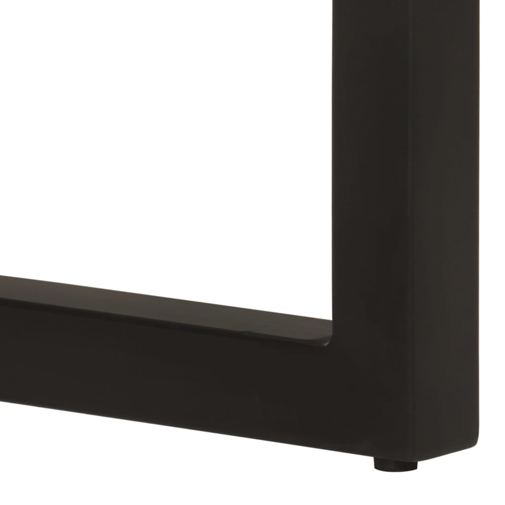 Konsollbord 110x35x75 cm gjenvunnet heltre