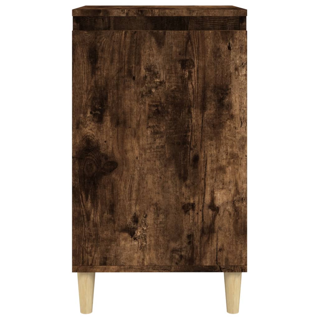 Nattbord røkt eik 40x35x70 cm konstruert tre