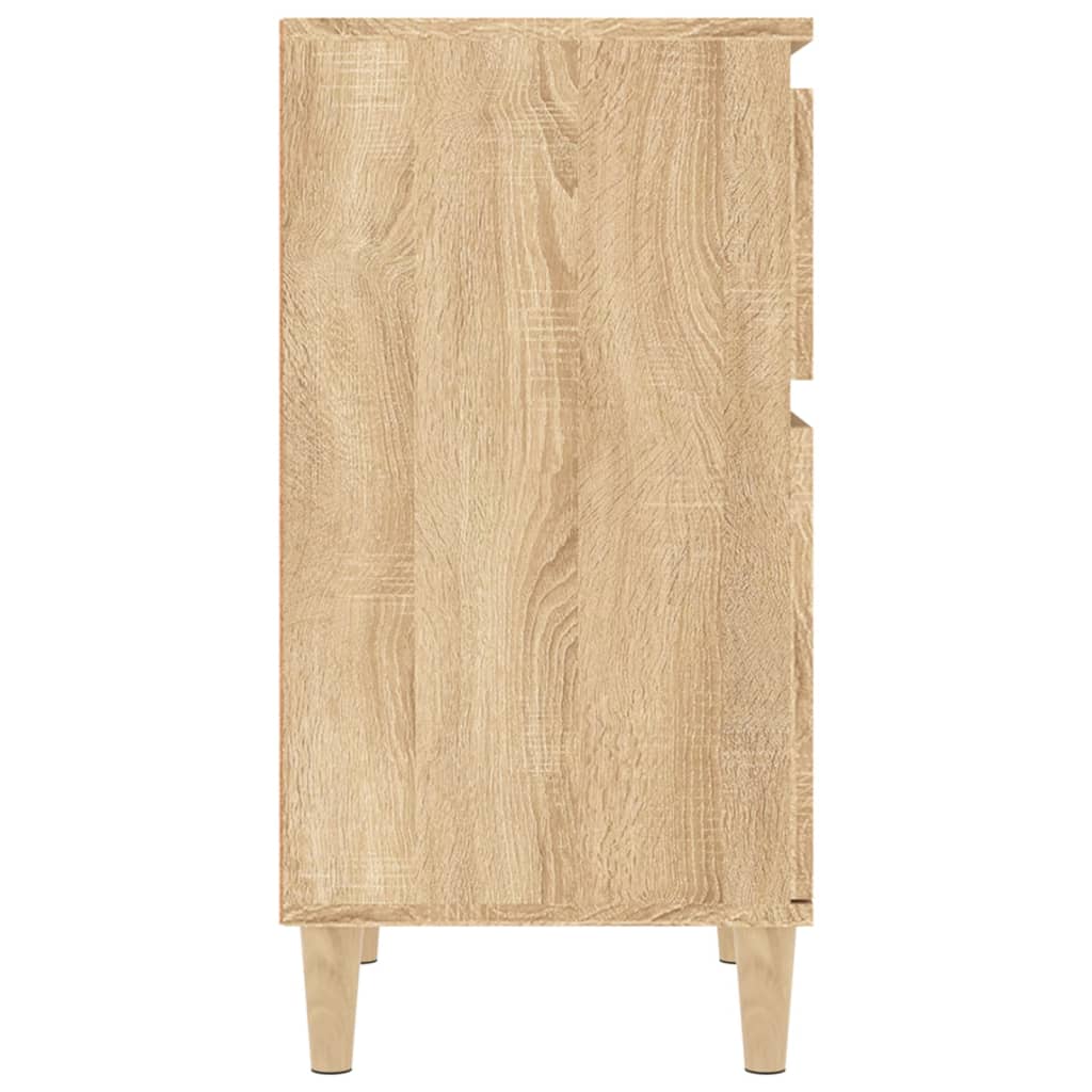 Nattbord sonoma eik 40x35x70 cm