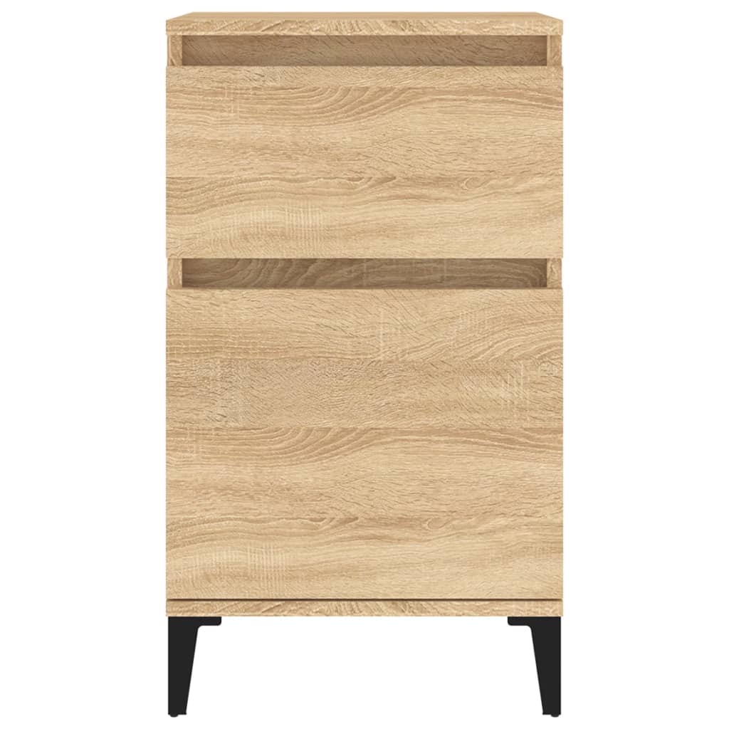 Nattbord sonoma eik 40x35x70 cm