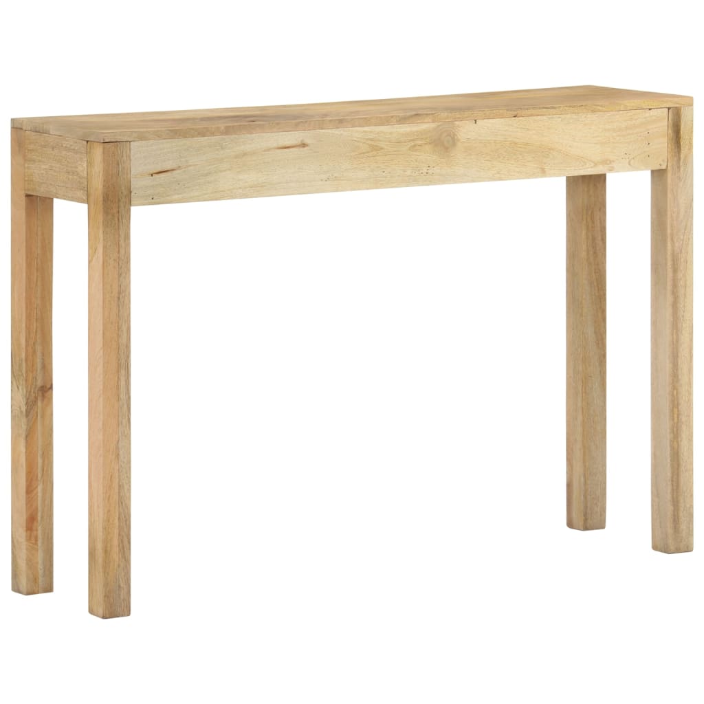 Konsollbord 110x30x75 cm bleket heltre mango