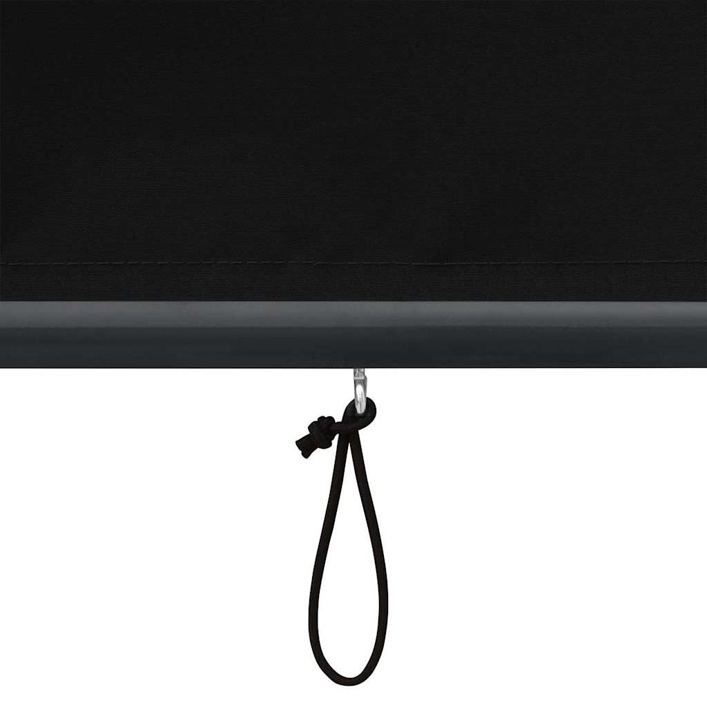 Utendørs Rullegardin Stripete Antrasitt 180 x 250 cm stoff