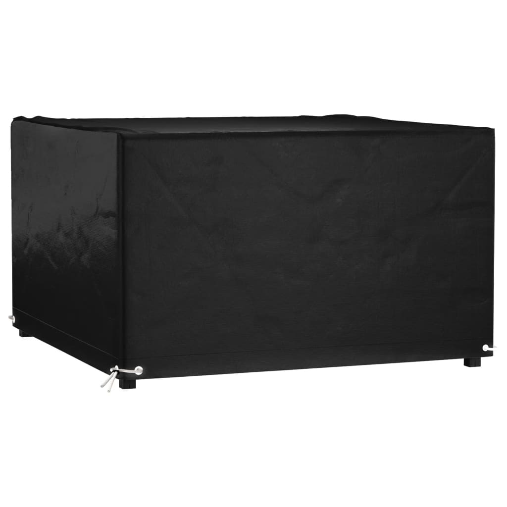 Hagemøbeltrekk 8 maljer 132x132x80 cm firkantet