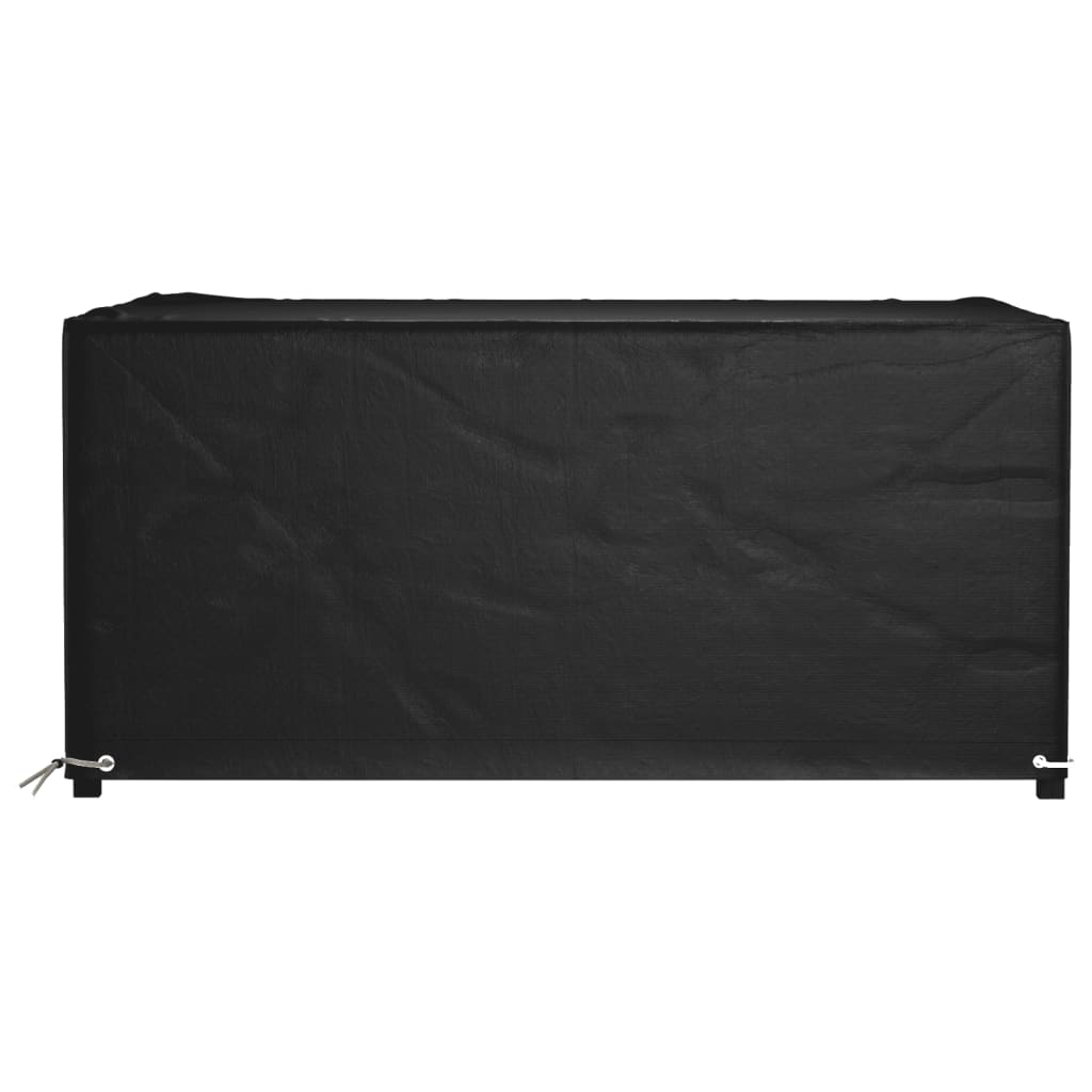 Hagemøbeltrekk 8 maljer 160x120x75 cm rektangulær