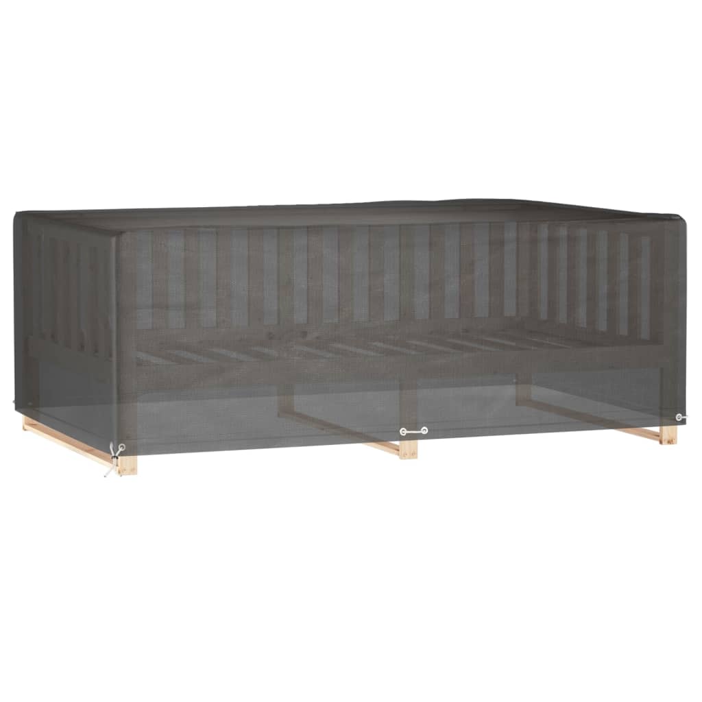 Hagemøbeltrekk 12 maljer 213x132x75 cm rektangulær