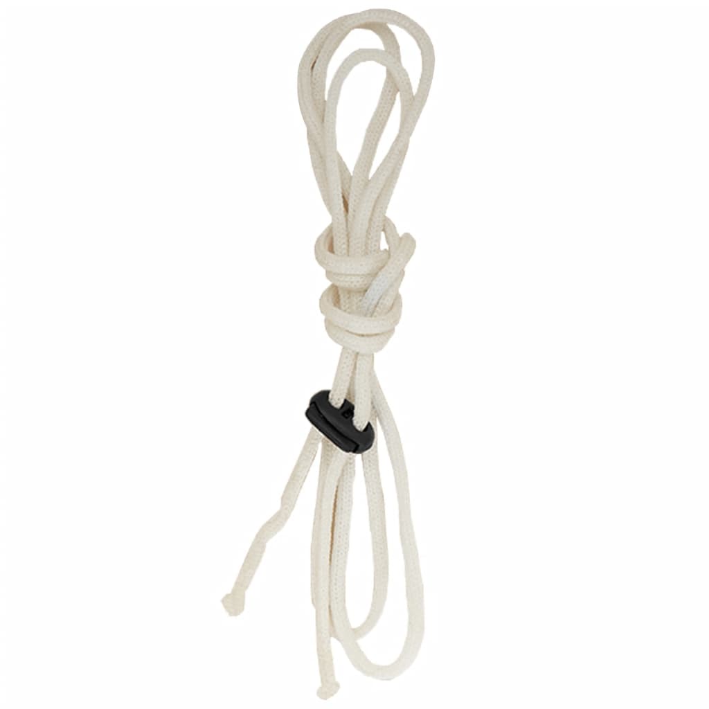 L-formet hagemøbeltrekk 16 maljer 260x210x80 cm