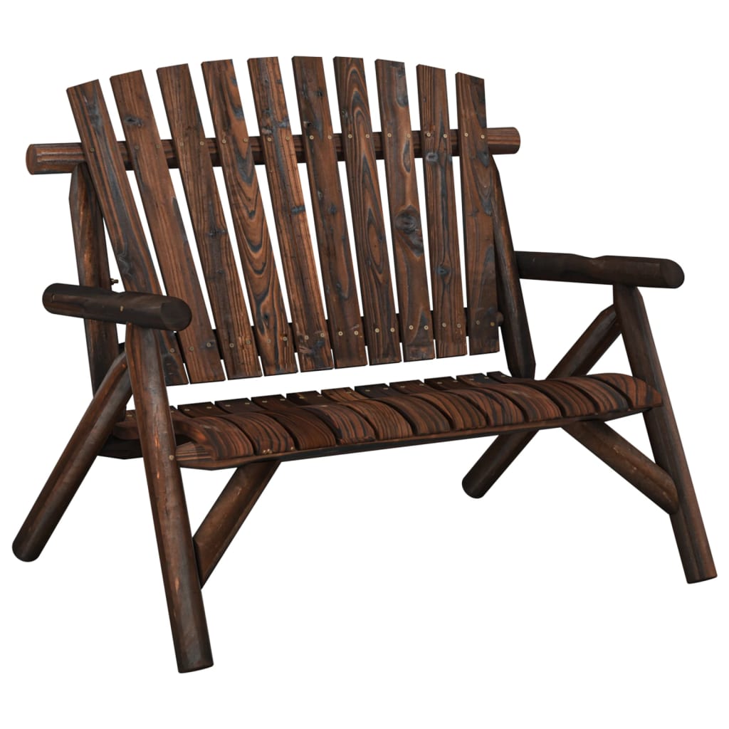 Hagebenk 2 seter 119x85x98 cm heltre gran