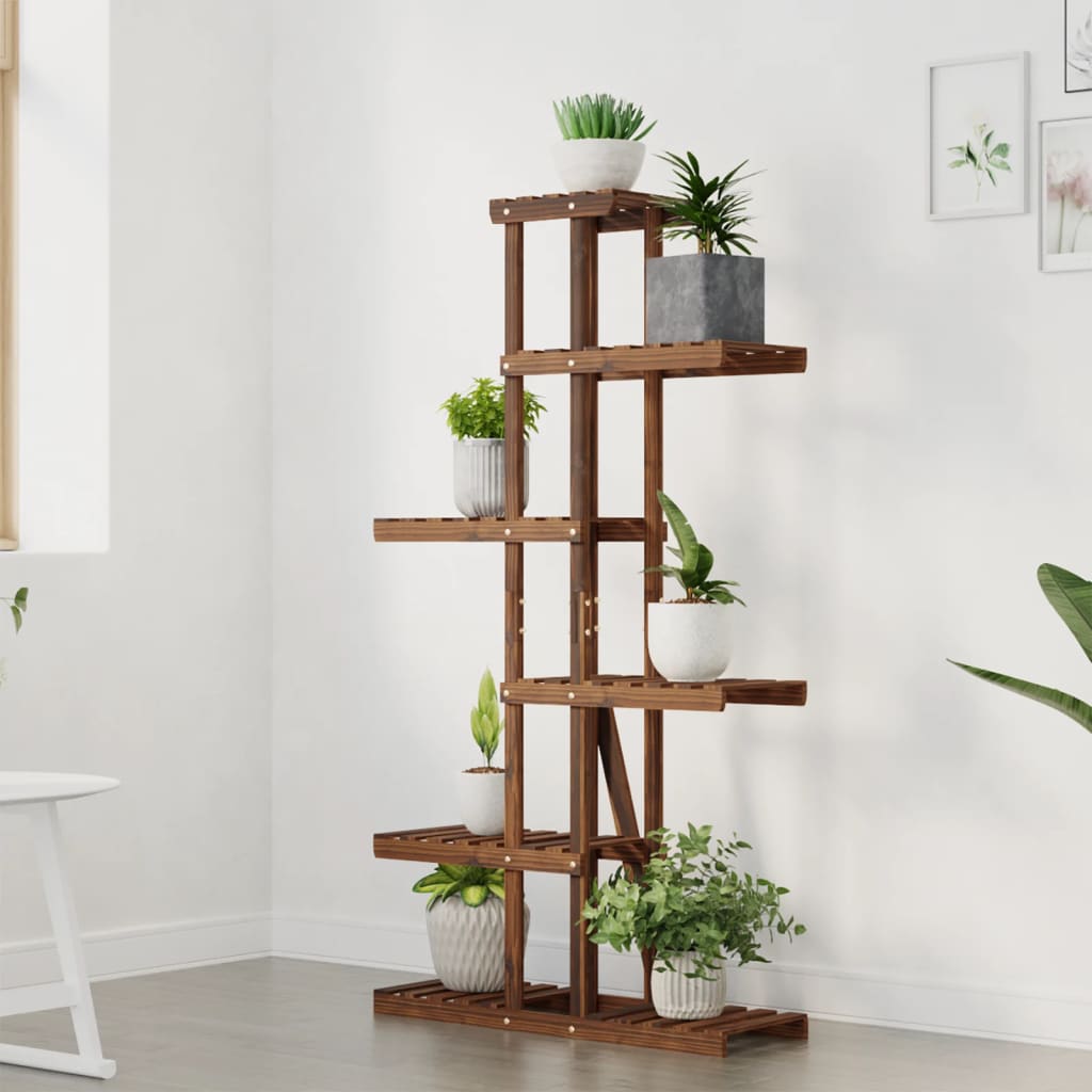 Blomsterstativ 75x25x140,5 cm heltre gran