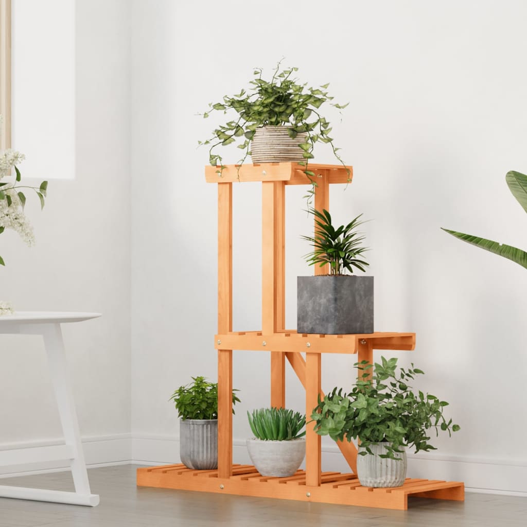 Blomsterstativ 81x25x75,5 cm heltre gran