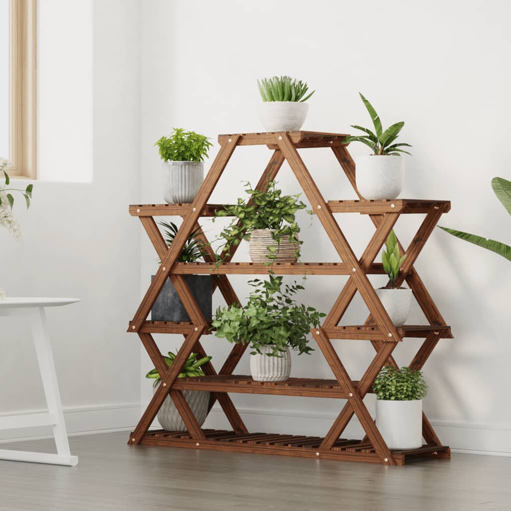 Blomsterstativ 110x25x105 cm heltre gran