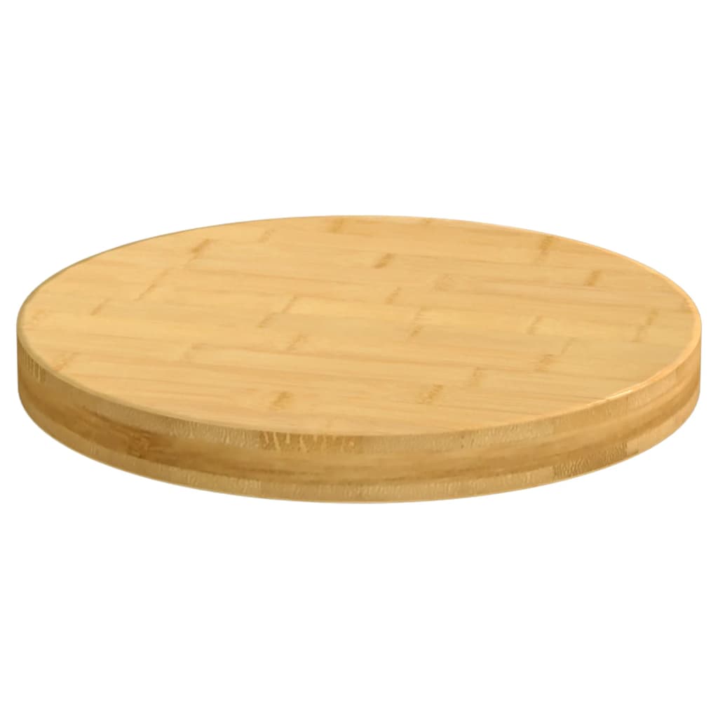 Bordplate Ø30x4 cm bambus