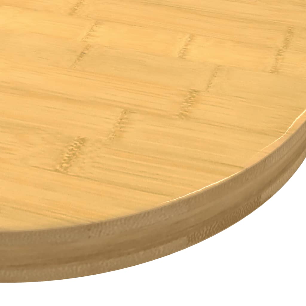 Bordplate Ø70x4 cm bambus