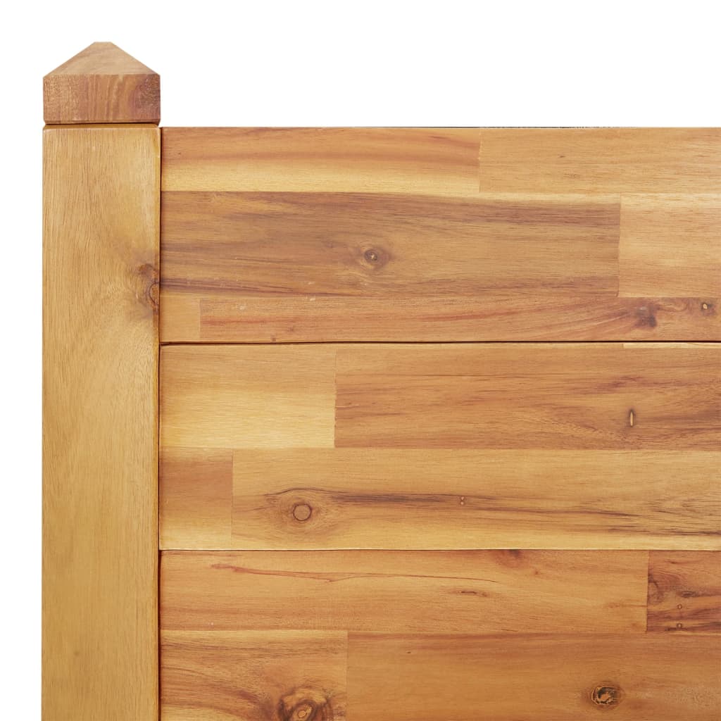 Høybed 160x60x44 cm heltre akasie