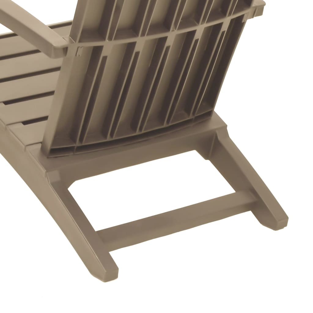 Adirondack hagestol brun polypropylen