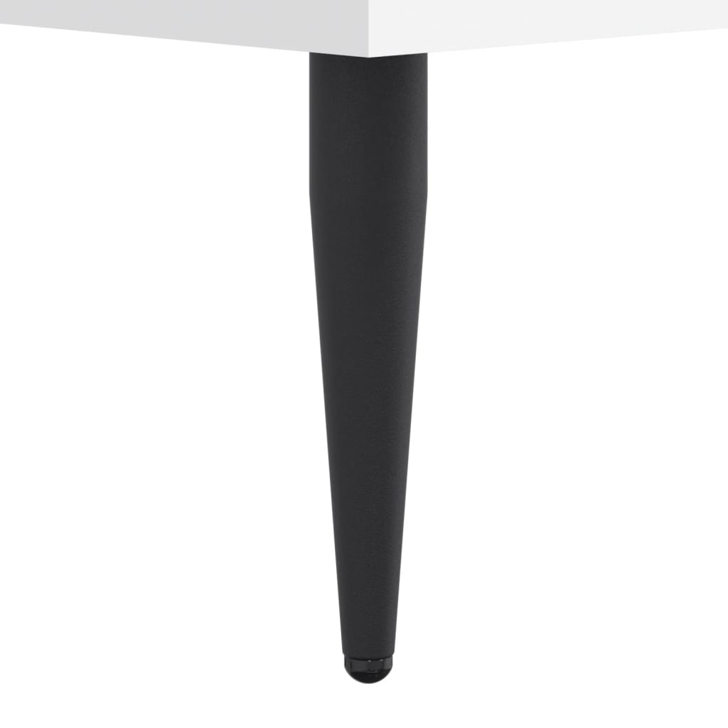 Sengeramme hvit 100x200 cm konstruert tre