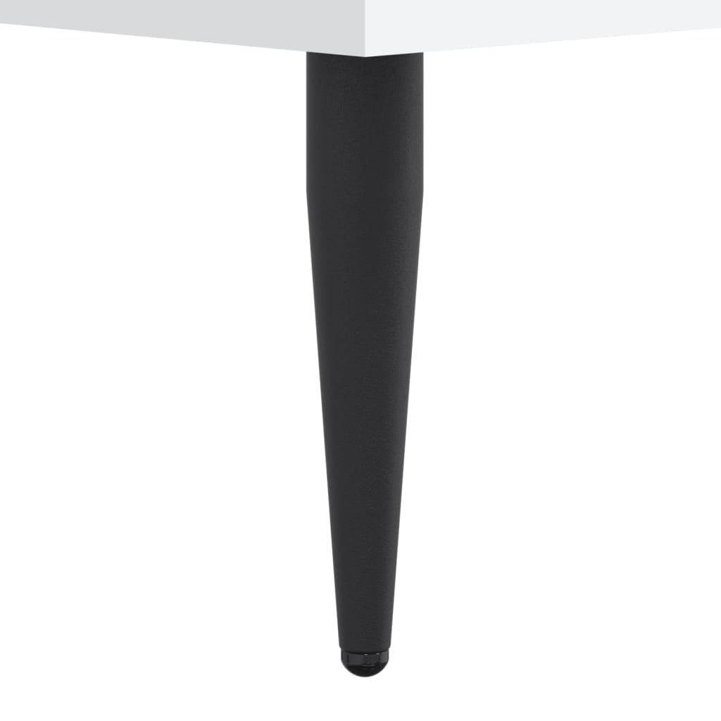 Sengeramme hvit 90x200 cm konstruert tre