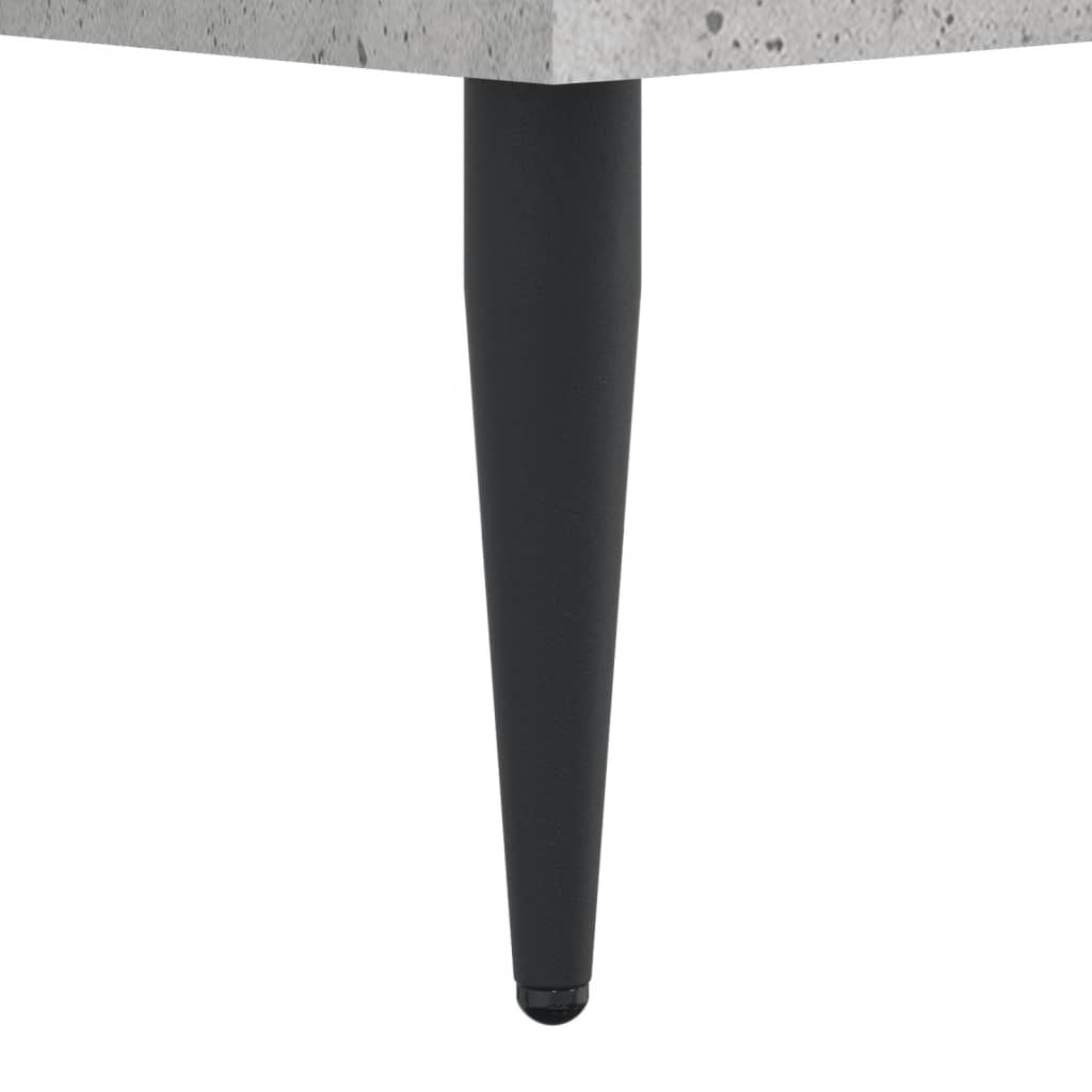 Sengeramme betonggrå 120x190 cm konstruert tre