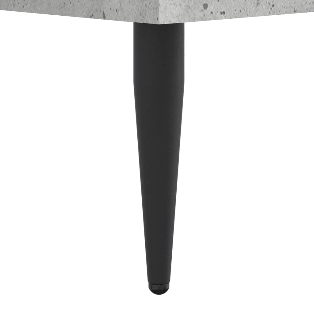 Sengeramme betonggrå 75x190 cm konstruert tre